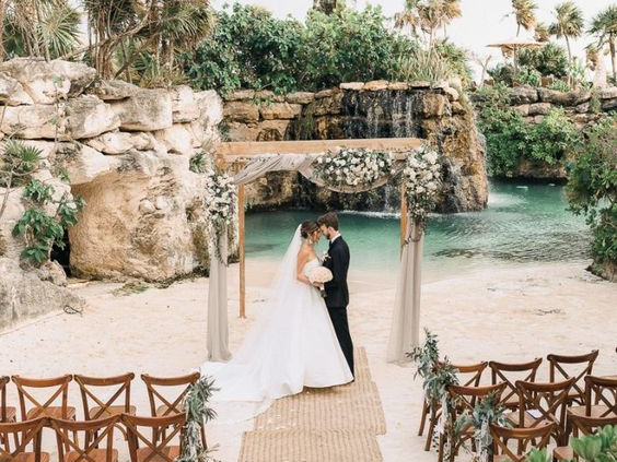 boda en el hotel xcaret de cancún